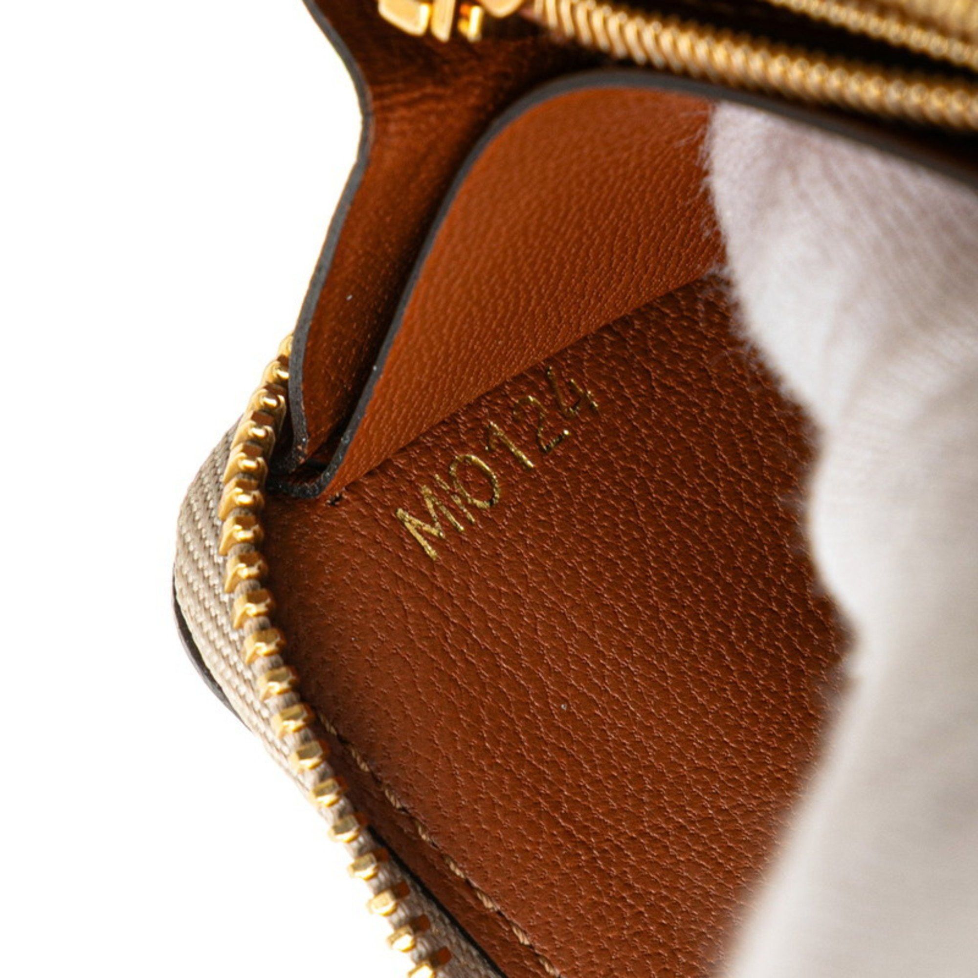 Louis Vuitton Louis Vuitton Parnassus Portefeuille Iena Round Zipper Long Wallet M58265 Brown Leather Women's LOUIS VUITTON Size ONE SIZE - 9 Thumbnail