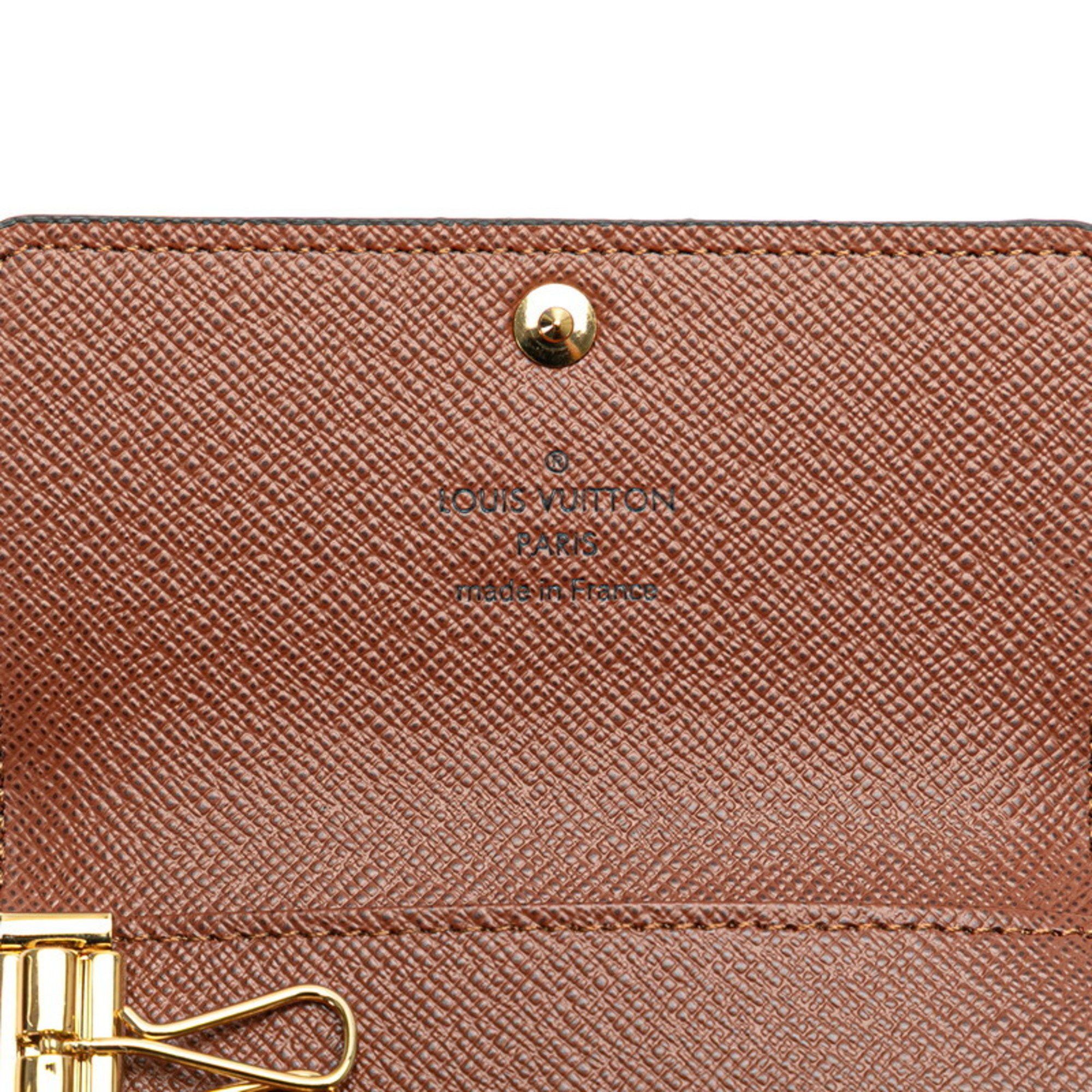 Louis Vuitton Louis Vuitton Monogram Multicle 6 Key Case M62630 Brown PVC Leather Women's LOUIS VUITTON Size ONE SIZE - 7 Thumbnail