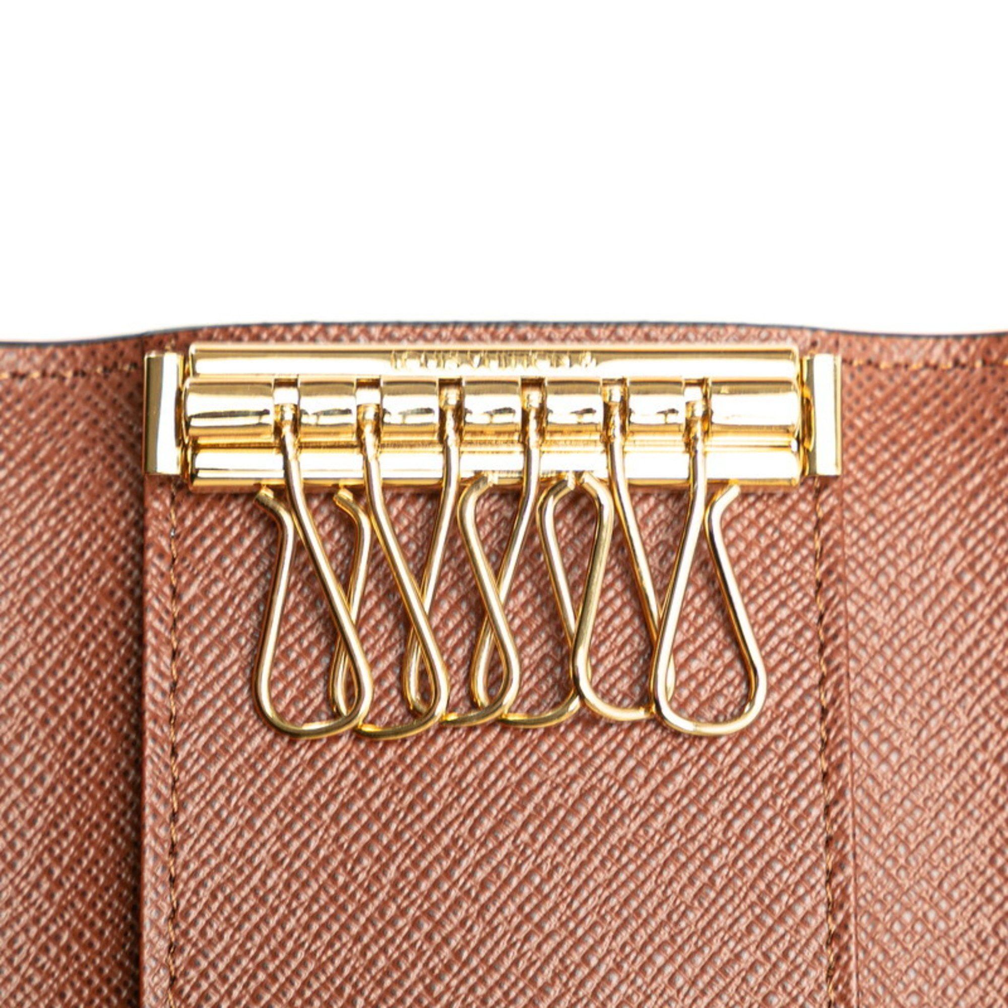 Louis Vuitton Louis Vuitton Monogram Multicle 6 Key Case M62630 Brown PVC Leather Women's LOUIS VUITTON Size ONE SIZE - 6 Thumbnail