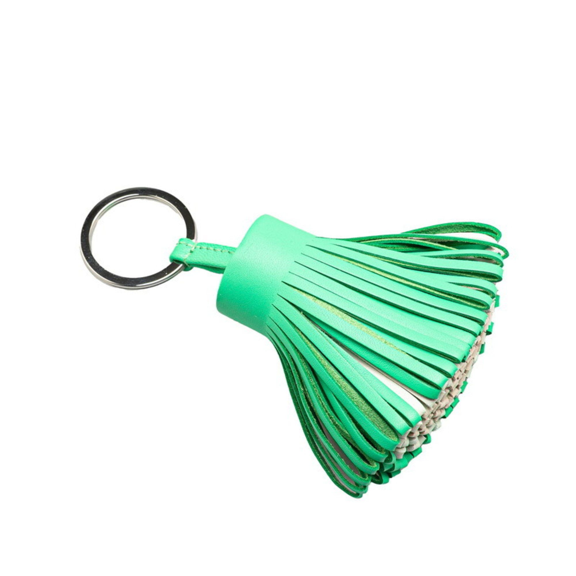 Hermes Hermes Carmen Keychain Bag Charm Vert Comic Fizz Clé Anjou Miro Women's HERMES Size ONE SIZE - 2 Thumbnail