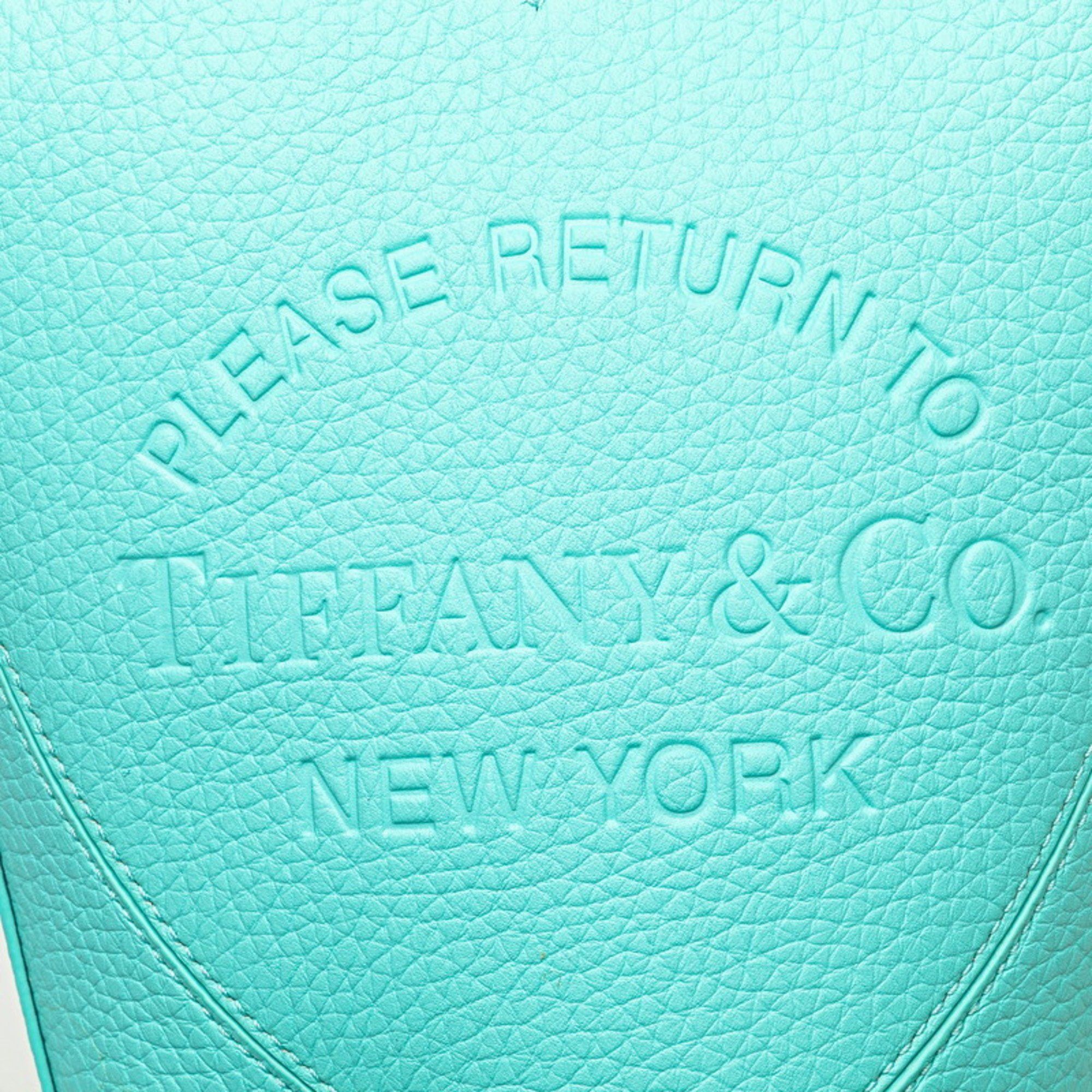 Tiffany & Co. Tiffany Return To Mini Crossbody Bag Handbag Shoulder 2WAY Blue Leather Women's TIFFANY&Co. Size ONE SIZE - 6 Thumbnail