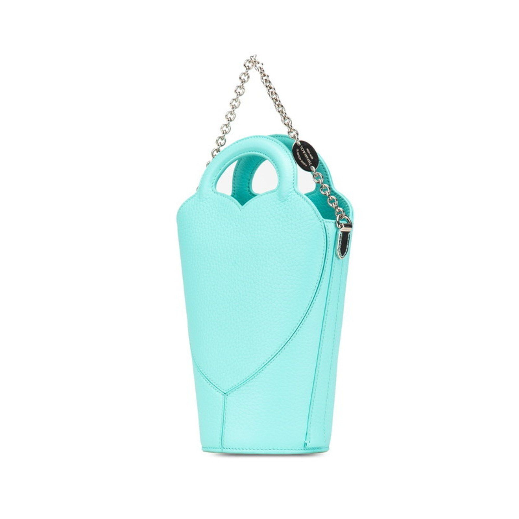 Tiffany & Co. Tiffany Return To Mini Crossbody Bag Handbag Shoulder 2WAY Blue Leather Women's TIFFANY&Co. Size ONE SIZE - 2 Thumbnail