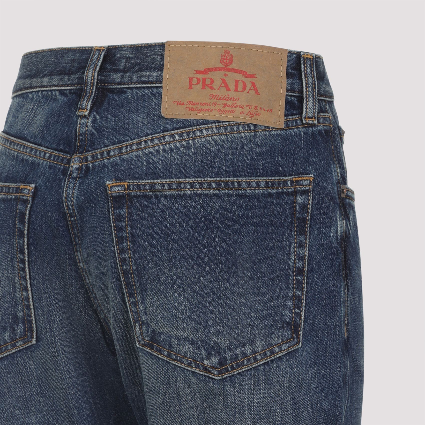 Prada Prada Cotton Jeans Size 26" / US 2 / IT 38 - 3 Thumbnail