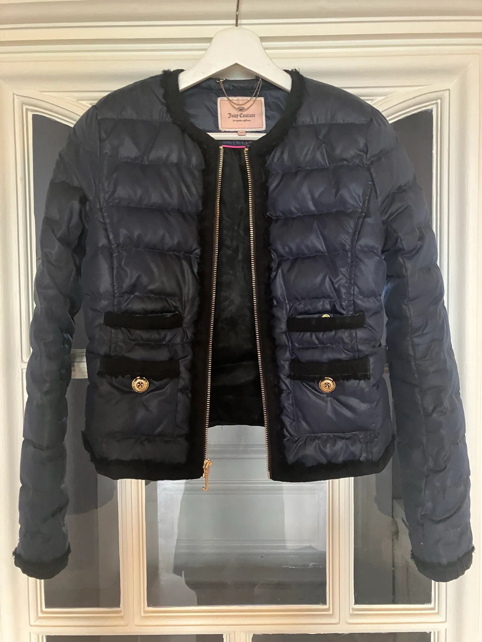 Juicy Couture Juicy Couture Down Jacket Size XS / US 0-2 / IT 36-38 - 4 Thumbnail