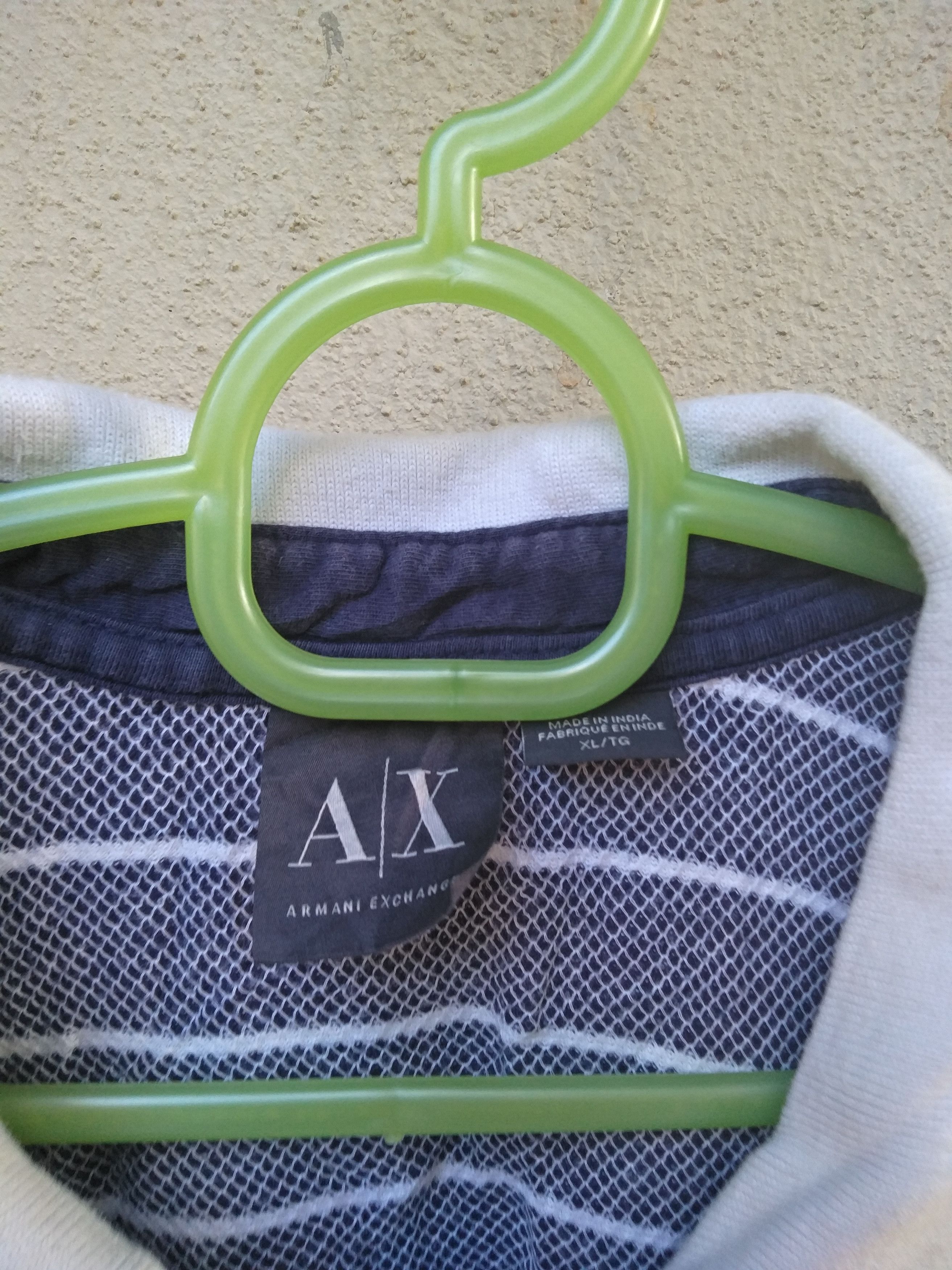 Armani Exchange ARMANI EXCHANGE POCKETED COLLAR TEE Size US XL / EU 56 / 4 - 2 Thumbnail