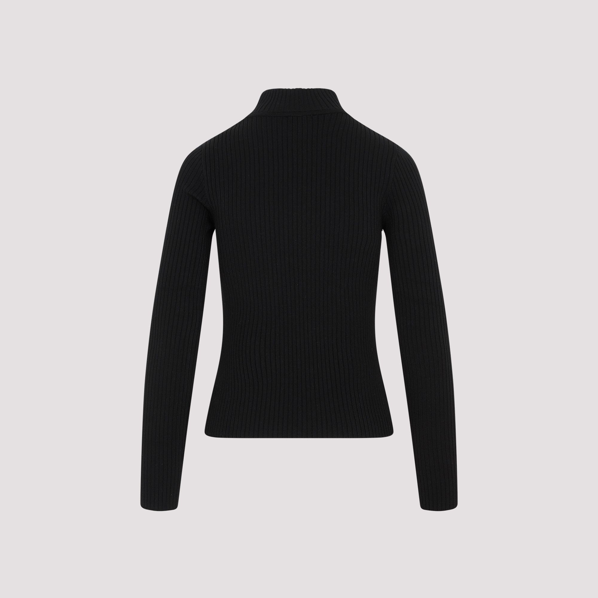 Courreges Courrèges Roll Neck Ribbed Jumper Size S / US 4 / IT 40 - 2 Thumbnail