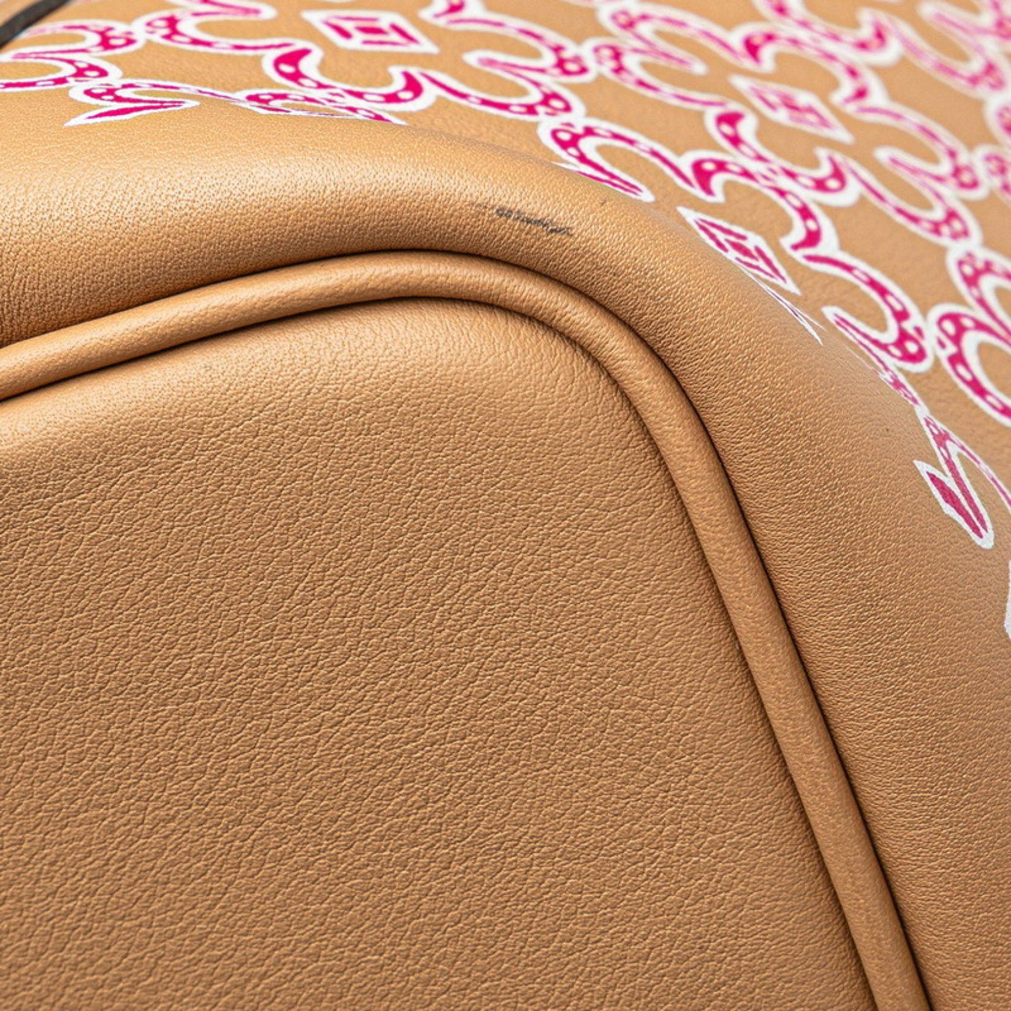 Hermes Hermes Picotin Lock Micro Lucky Daisy Handbag Chai Rose Swift Women's HERMES Size ONE SIZE - 6 Thumbnail