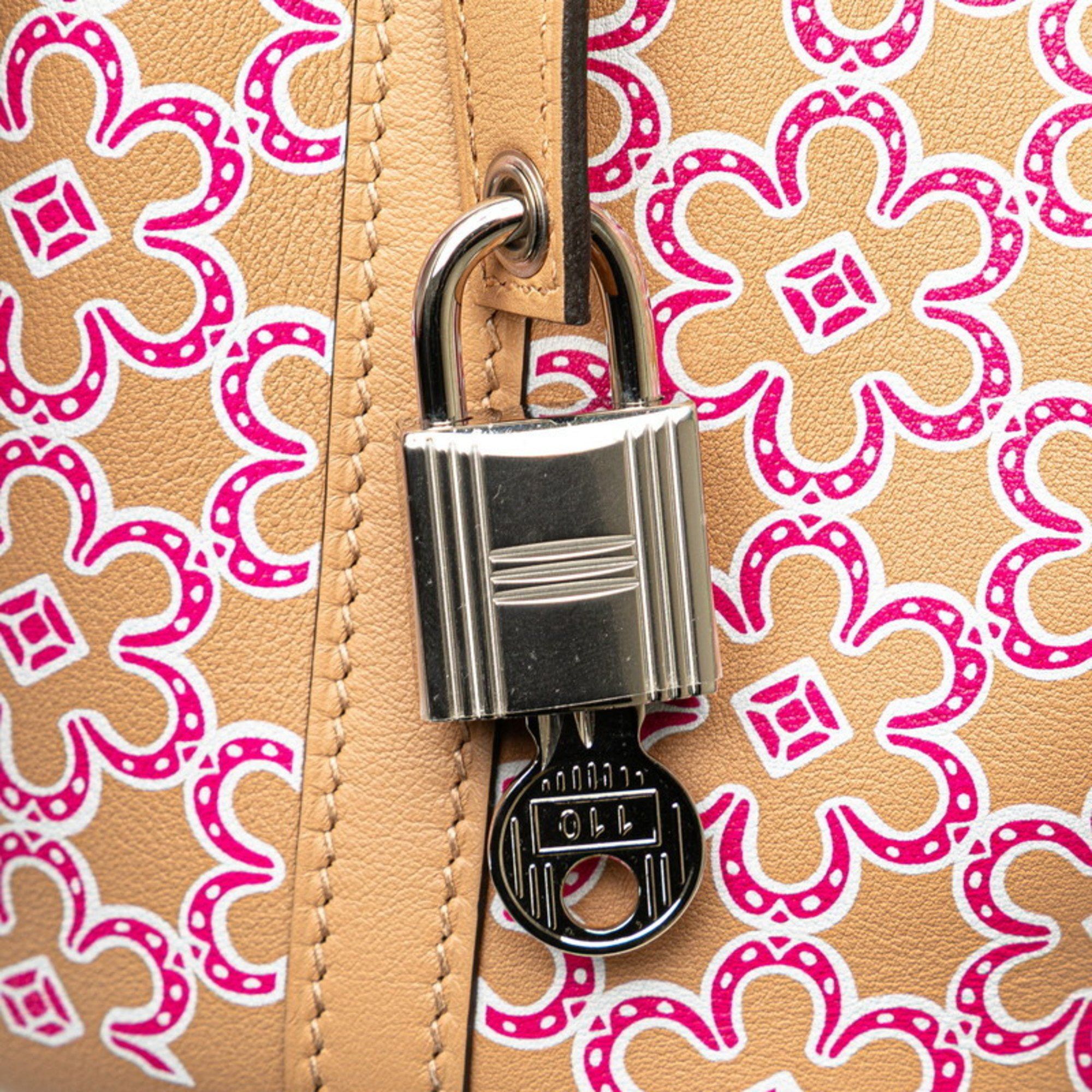 Hermes Hermes Picotin Lock Micro Lucky Daisy Handbag Chai Rose Swift Women's HERMES Size ONE SIZE - 10 Thumbnail