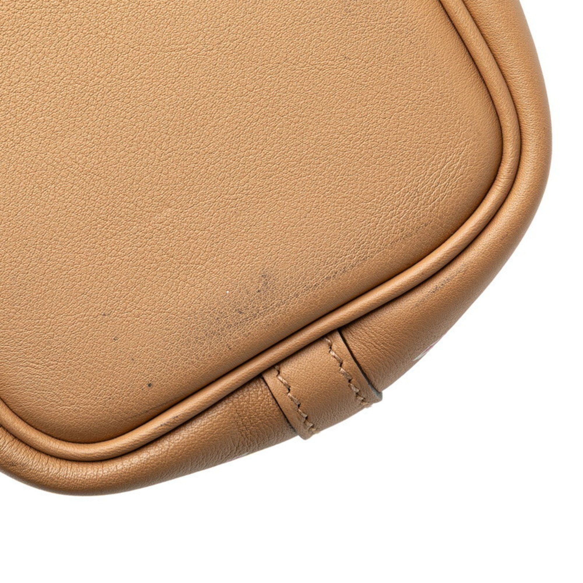 Hermes Hermes Picotin Lock Micro Lucky Daisy Handbag Chai Rose Swift Women's HERMES Size ONE SIZE - 5 Thumbnail