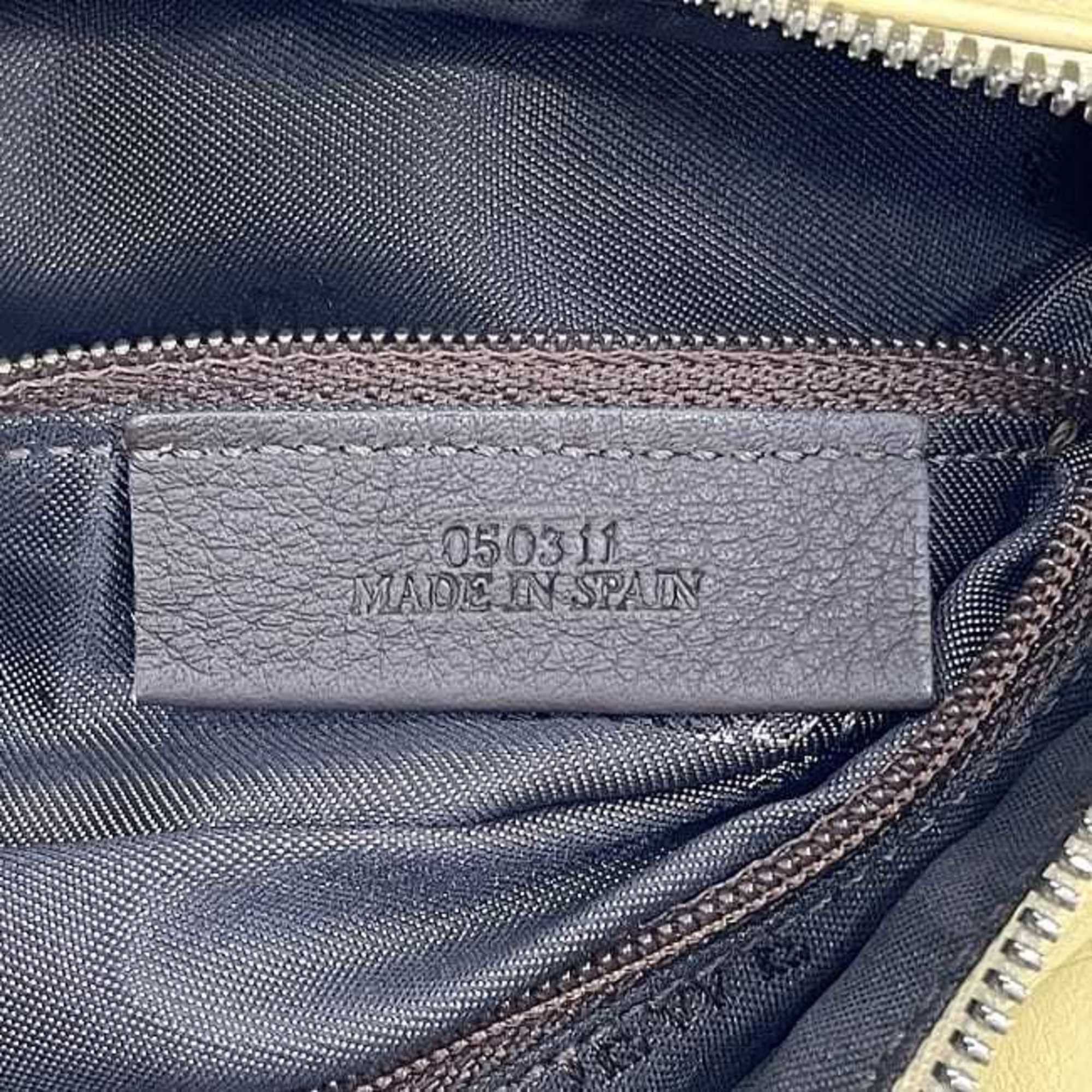 Loewe LOEWE handbag ec-23567 yellow anagram leather suede 050311 soft ladies tote bag ribbon genuine Size ONE SIZE - 11 Thumbnail