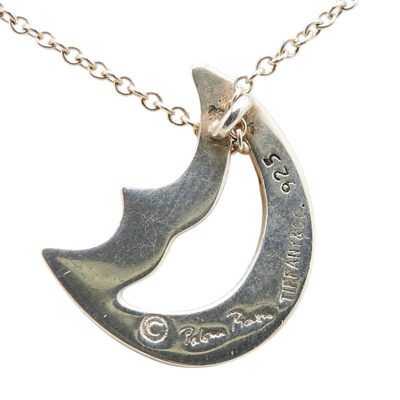 Tiffany & Co. Tiffany & Co. Tiffany Crescent Moon SV925 Necklace Metal Necklace Size ONE SIZE - 3 Thumbnail