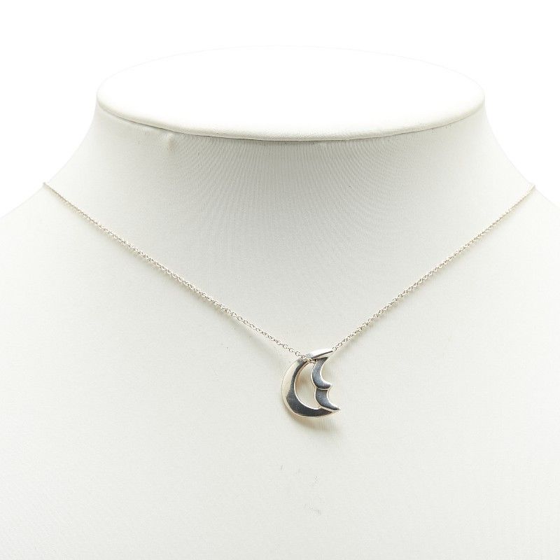 Tiffany & Co. Tiffany & Co. Tiffany Crescent Moon SV925 Necklace Metal Necklace Size ONE SIZE - 7 Thumbnail