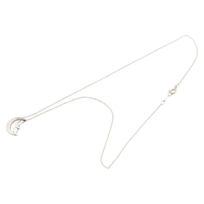 Tiffany & Co. Tiffany & Co. Tiffany Crescent Moon SV925 Necklace Metal Necklace Size ONE SIZE - 4 Thumbnail