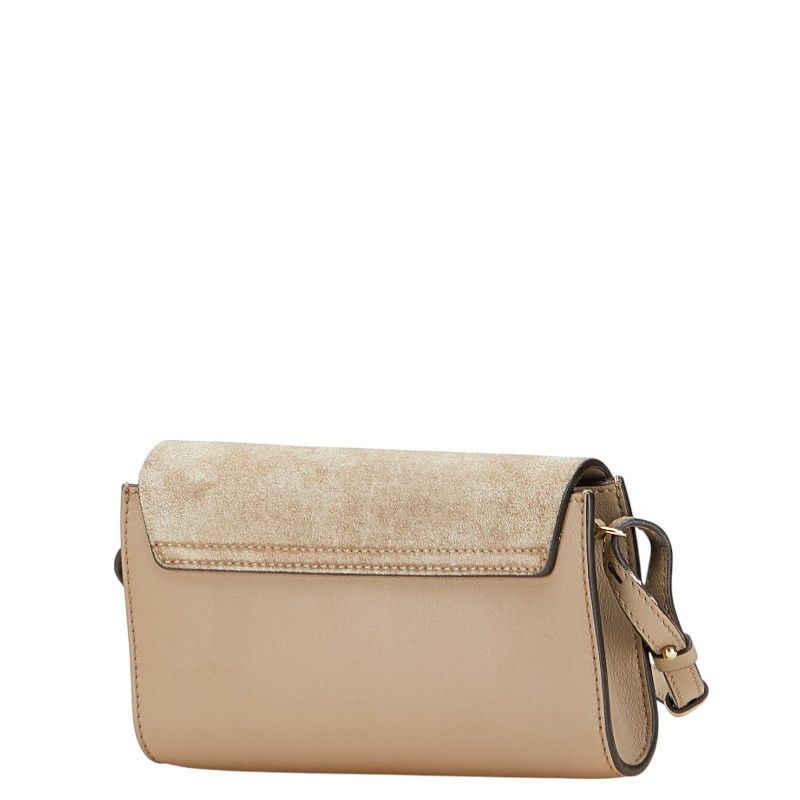 Chloe Chloe Chloe Faye Leather Suede Shoulder Bag Leather Crossbody Bag DUTY FREE for USA Size ONE SIZE - 2 Thumbnail