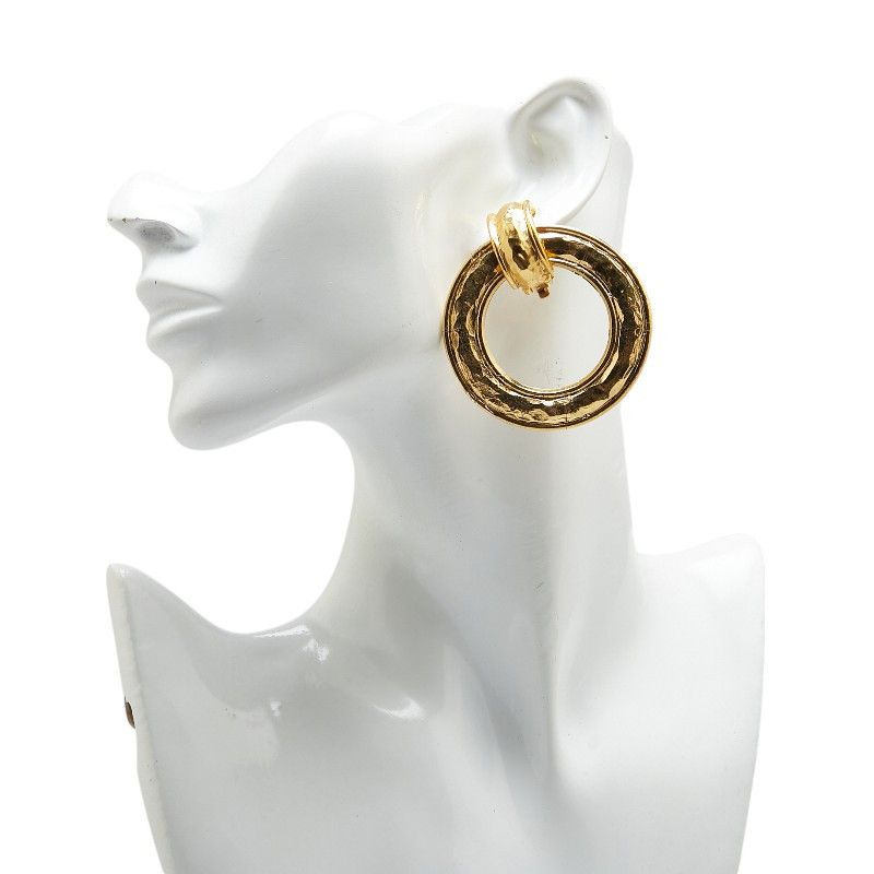 Chanel Chanel Chanel Vintage Earrings Metal Earrings DUTY FREE for USA Size ONE SIZE - 6 Thumbnail