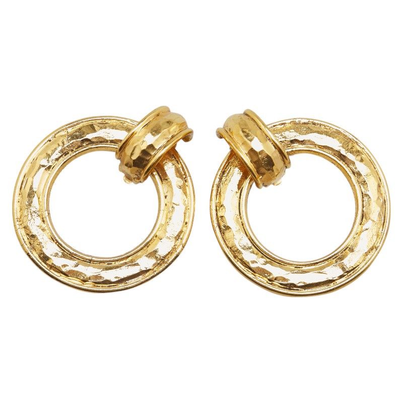 Chanel Chanel Chanel Vintage Earrings Metal Earrings DUTY FREE for USA Size ONE SIZE - 2 Thumbnail
