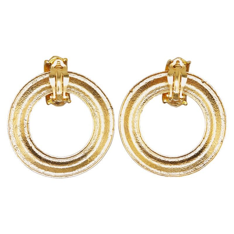 Chanel Chanel Chanel Vintage Earrings Metal Earrings DUTY FREE for USA Size ONE SIZE - 3 Thumbnail