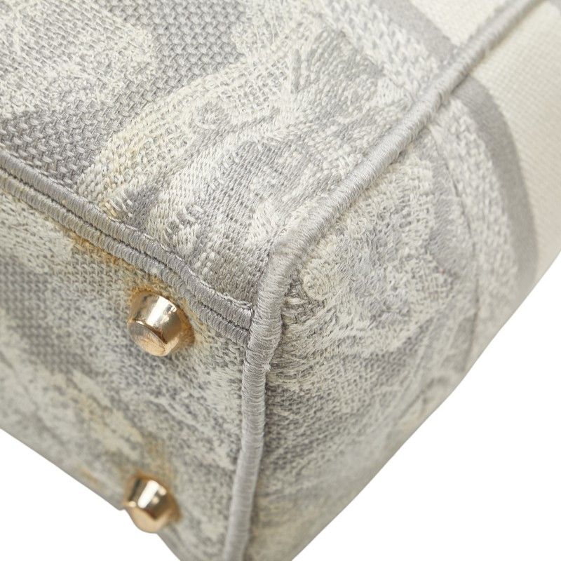 Dior Dior Dior Lady Dior Embroidery Canvas 2way Bag Canvas Shoulder Bag Size ONE SIZE - 5 Thumbnail