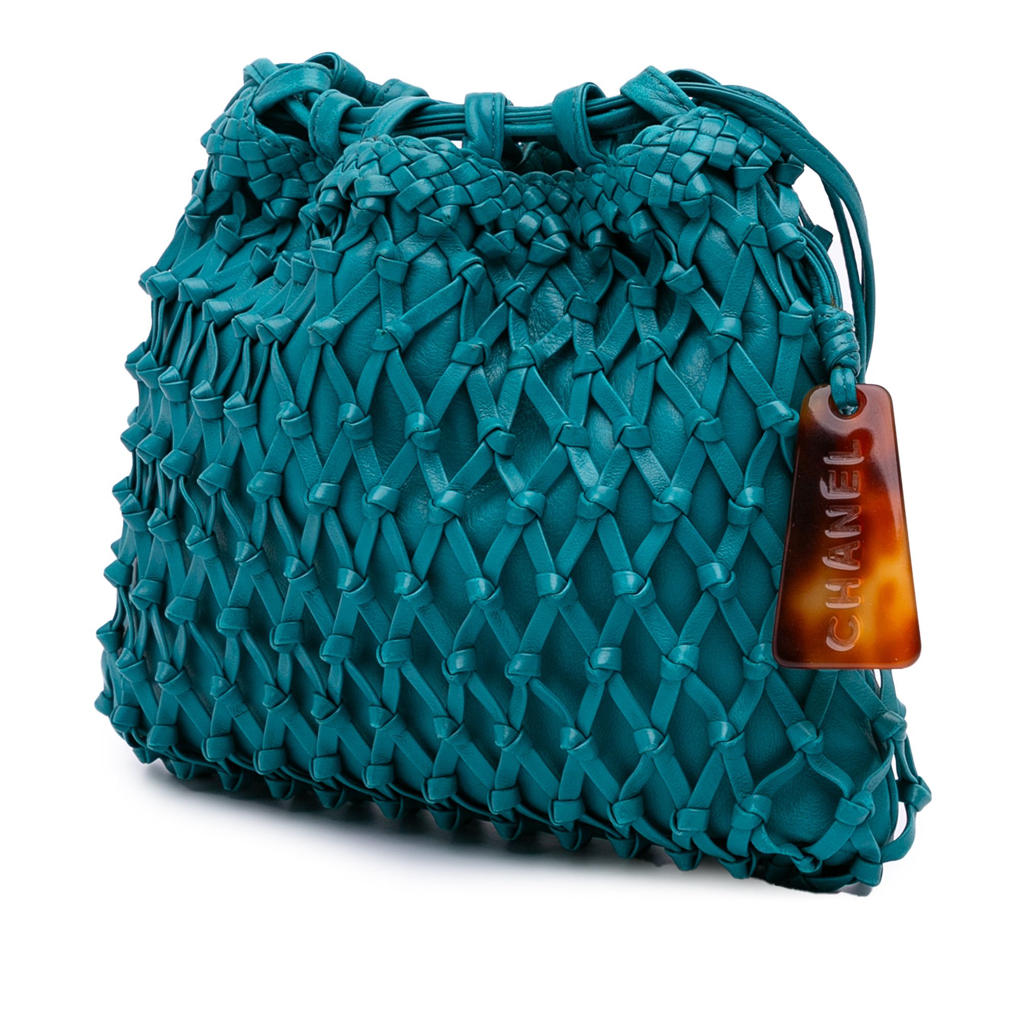 Chanel Chanel Woven Lambskin Drawstring Pouch Size ONE SIZE - 2 Thumbnail