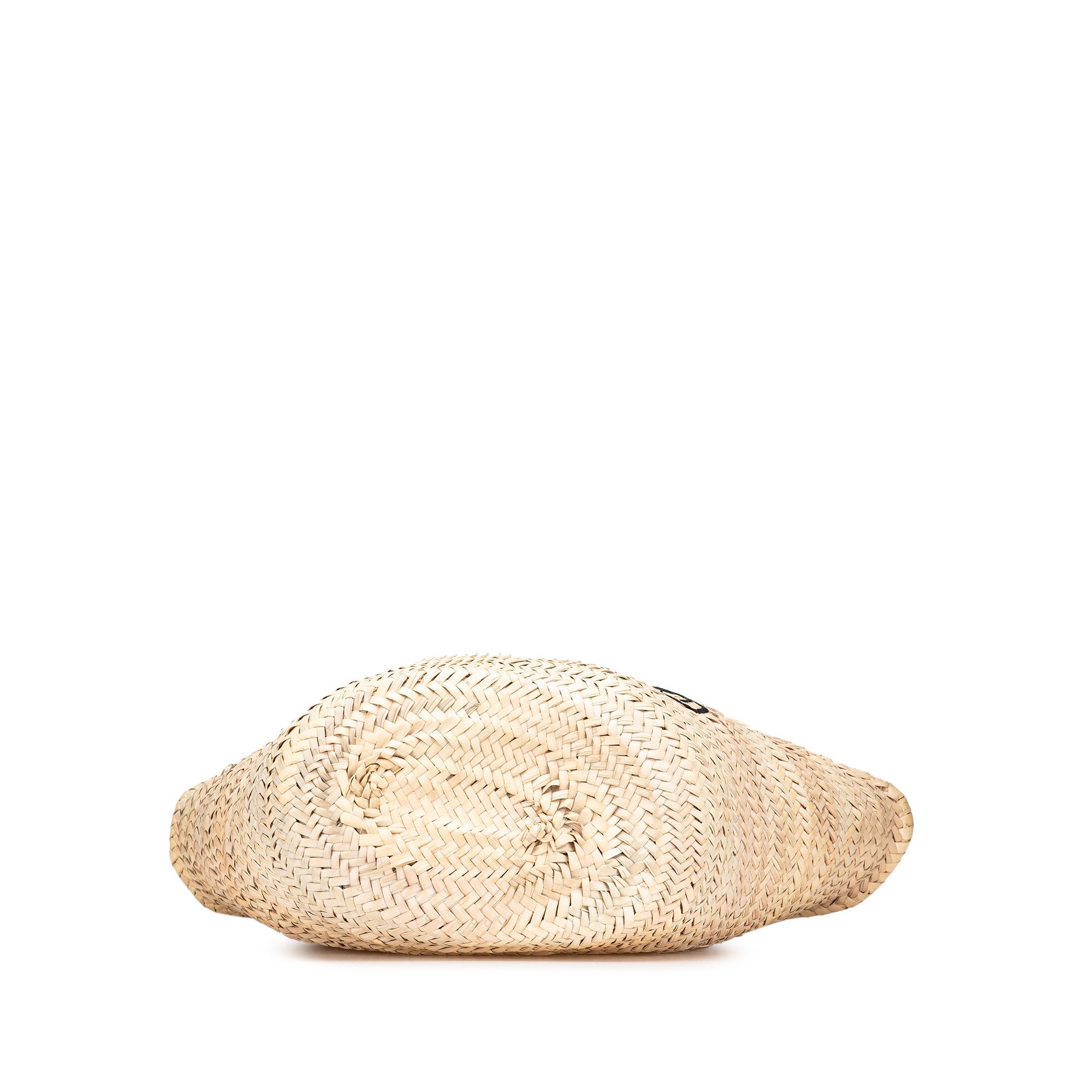 Celine Celine Andre Butzer Large Raffia Classic Wanderer Embroidered Shopping Tote Size ONE SIZE - 3 Thumbnail