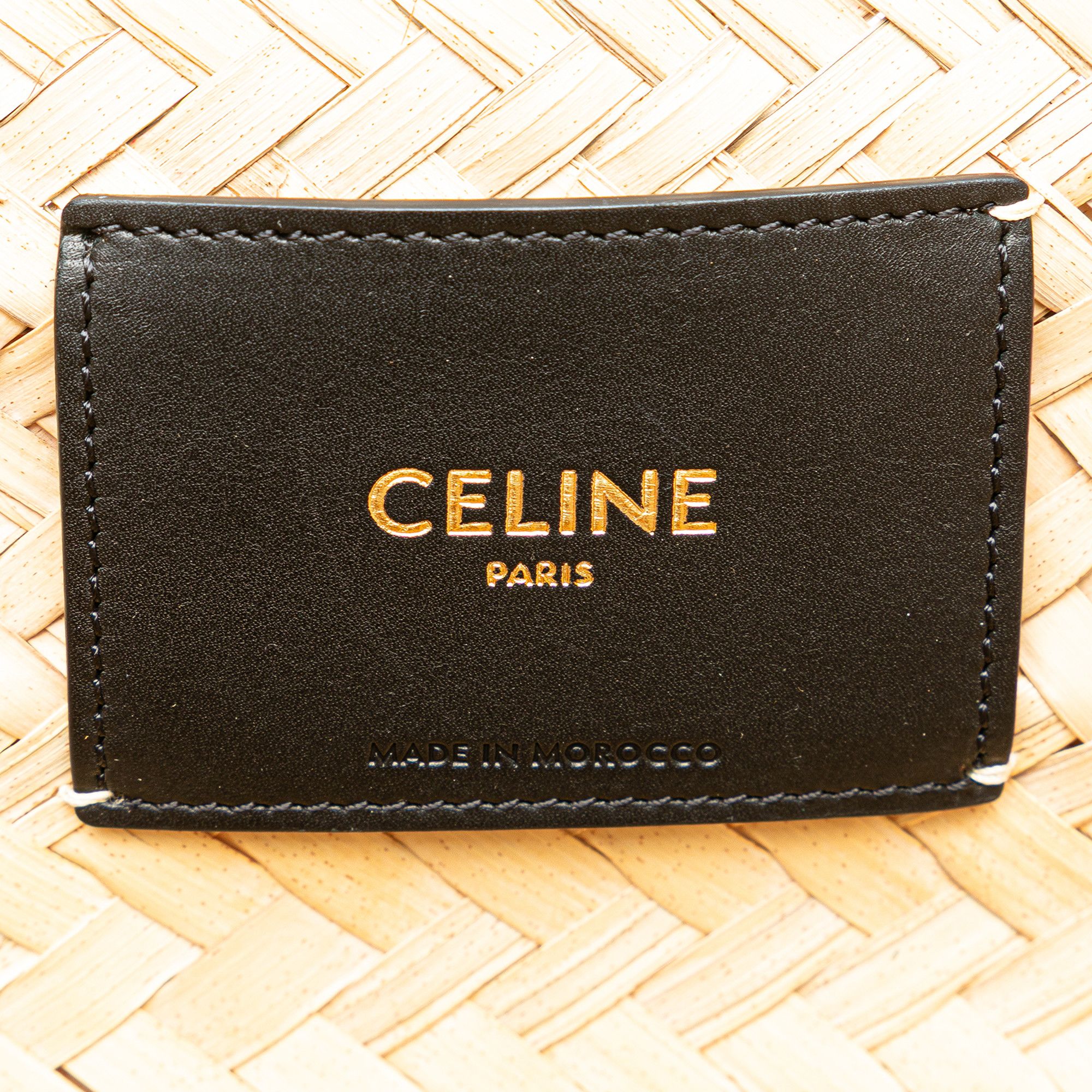 Celine Celine Andre Butzer Large Raffia Classic Wanderer Embroidered Shopping Tote Size ONE SIZE - 5 Thumbnail