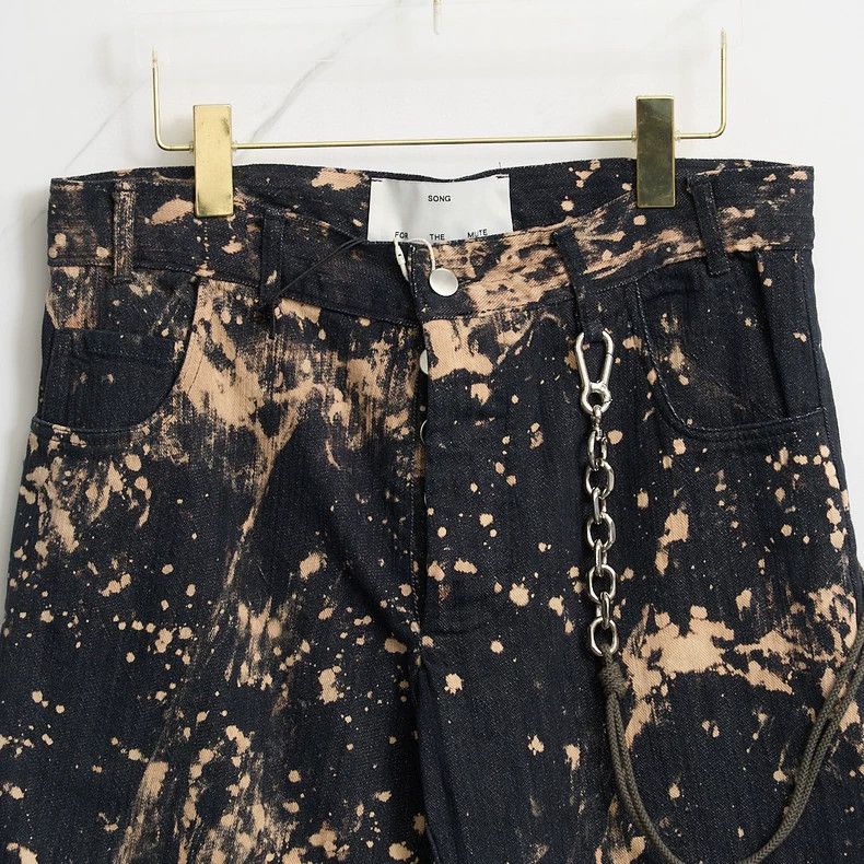 Ksubi men's washed tie-dye denim pants Size US 34 / EU 50 - 2 Thumbnail