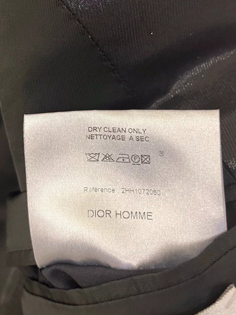 Dior dior homme shiny black suit jacket Size US M / EU 48-50 / 2 - 4 Thumbnail