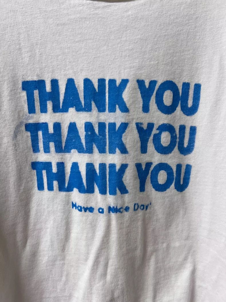 Raf Simons raf simons thank you short sleeve shirt Size US XS / EU 42 / 0 - 4 Thumbnail