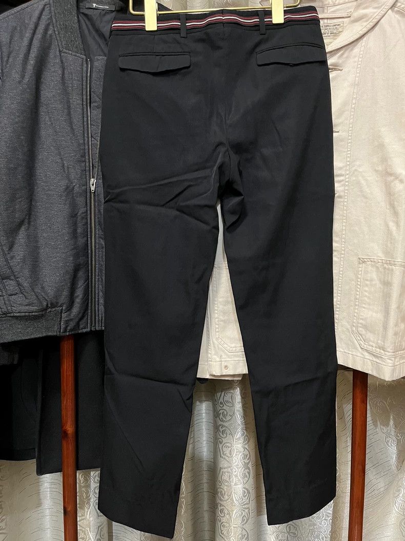 Dior Dior Wool Trousers with Colorful Belt Size US 31 - 2 Thumbnail