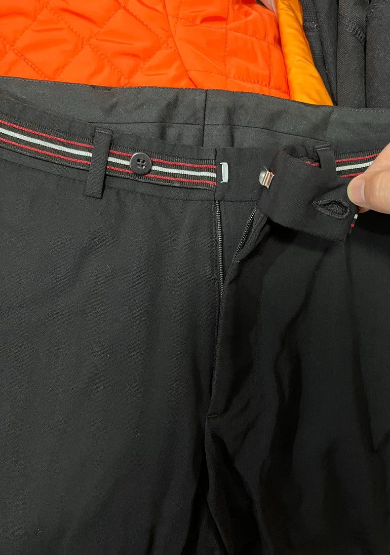 Dior Dior Wool Trousers with Colorful Belt Size US 31 - 8 Thumbnail