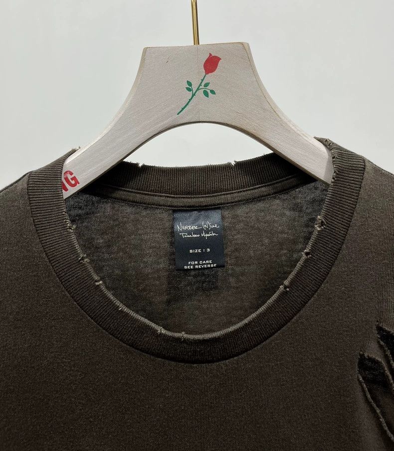 Number (N)ine number nine anti war T shirt Size US M / EU 48-50 / 2 - 4 Thumbnail
