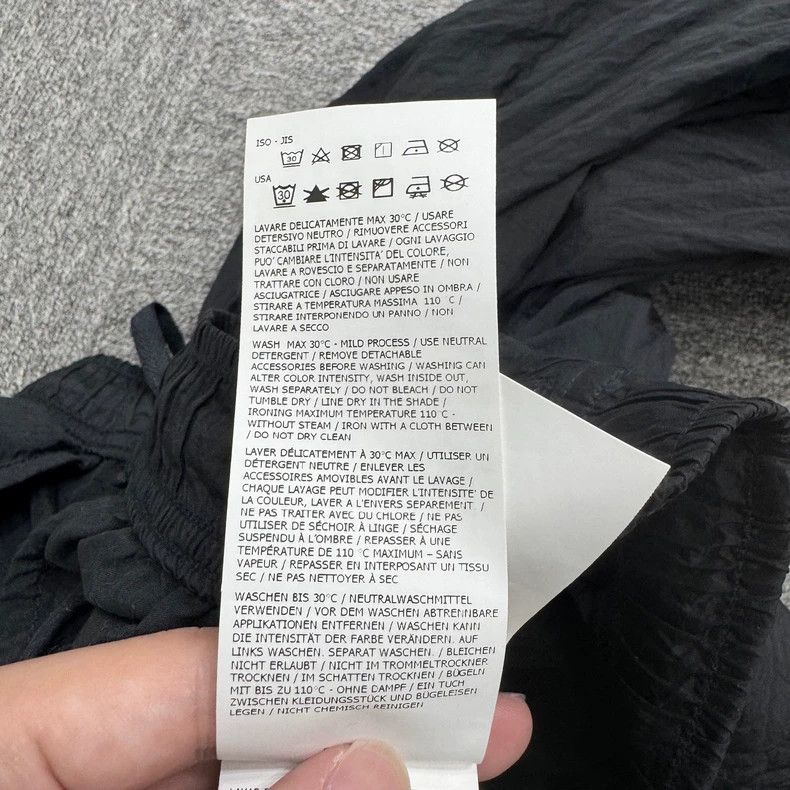 Stone Island Stone Island Black Nylon Sweatpants Size US 34 / EU 50 - 4 Thumbnail