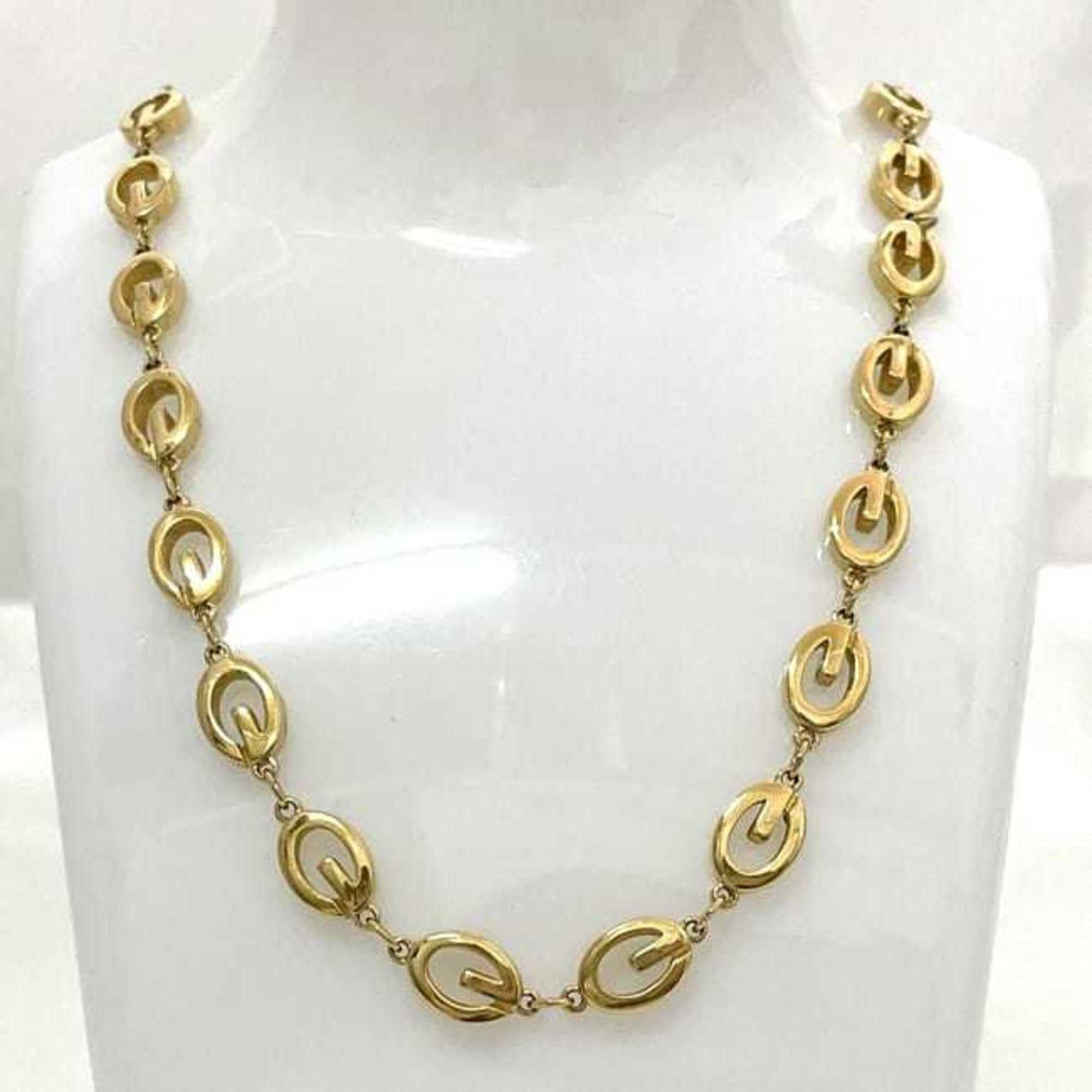 Givenchy Givenchy Long Necklace ec-23367 Gold Metal GIVENCHY G Women's Retro Size ONE SIZE - 5 Thumbnail