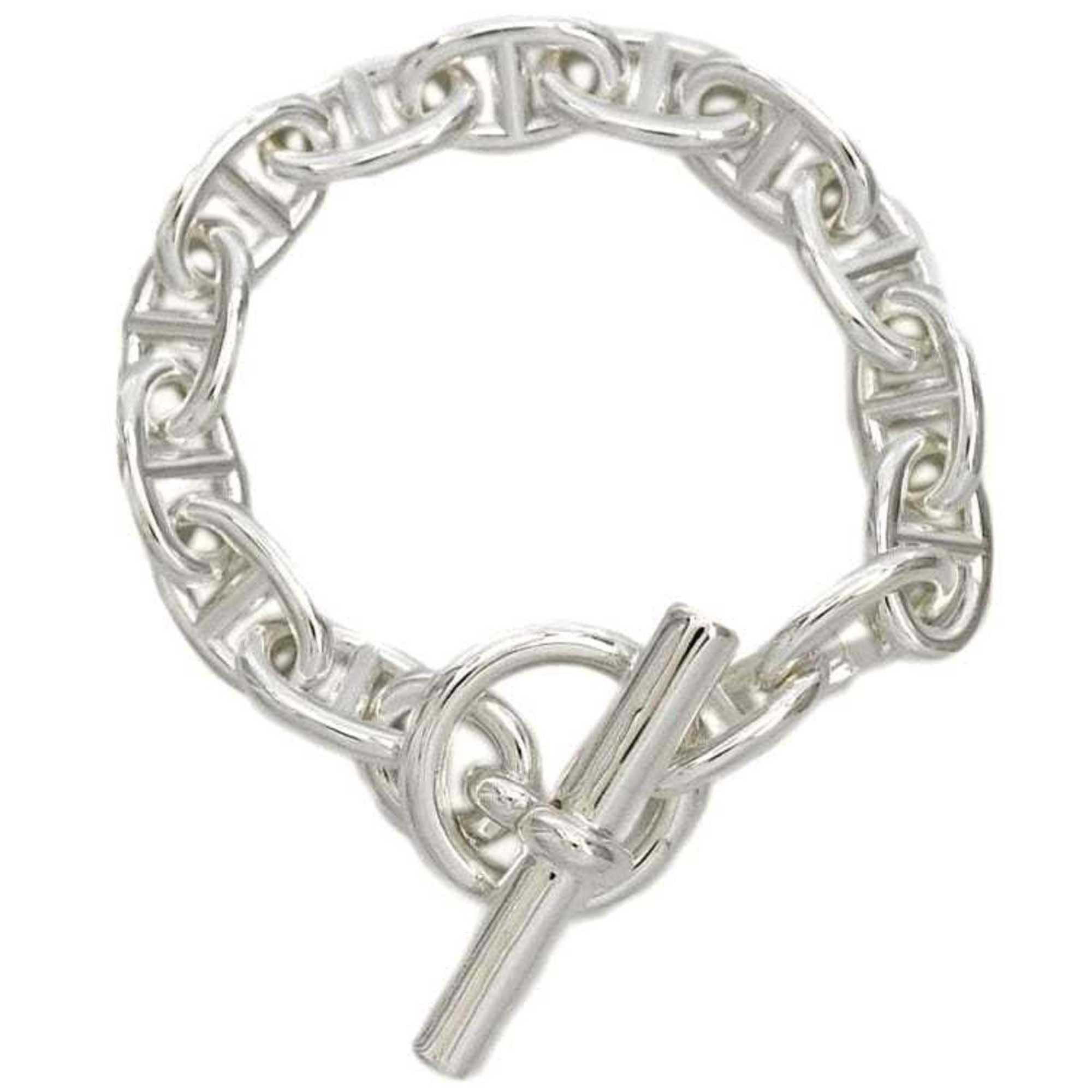 Hermes Hermes Bracelet Chaine d'Ancre MM 14 links f-23584 Silver Ag 925 21C122459 HERMES Chain Men's Women's bracelet Engraved Size ONE SIZE - 2 Thumbnail