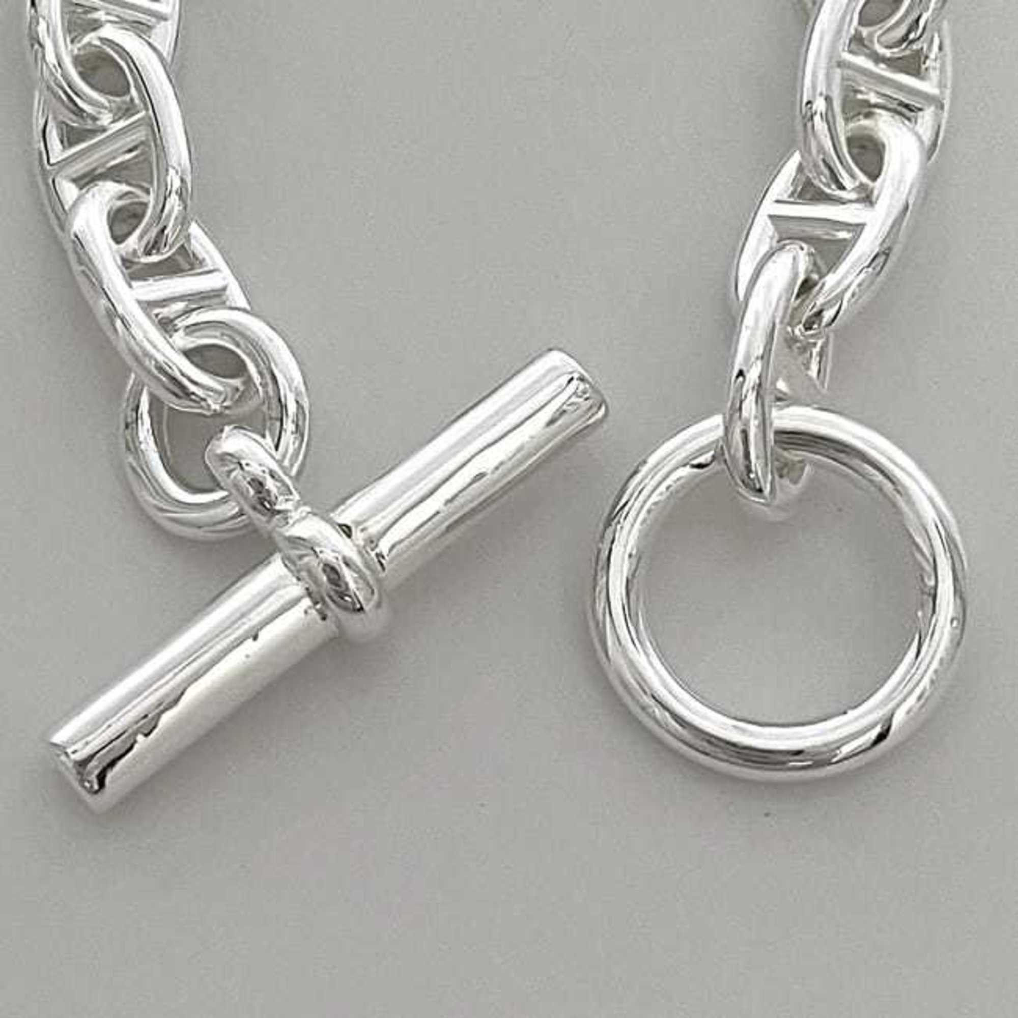 Hermes Hermes Bracelet Chaine d'Ancre MM 14 links f-23584 Silver Ag 925 21C122459 HERMES Chain Men's Women's bracelet Engraved Size ONE SIZE - 7 Thumbnail