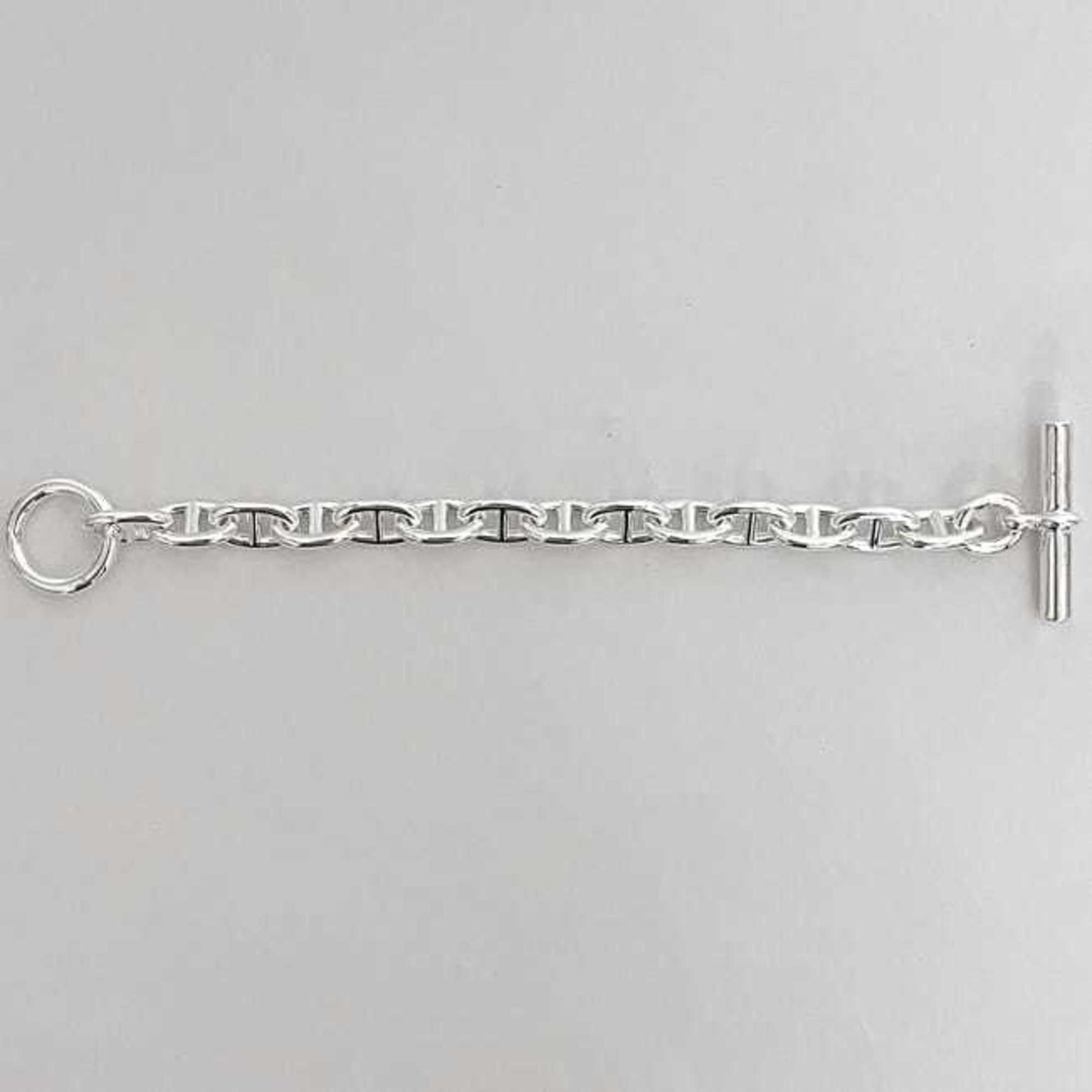 Hermes Hermes Bracelet Chaine d'Ancre MM 14 links f-23584 Silver Ag 925 21C122459 HERMES Chain Men's Women's bracelet Engraved Size ONE SIZE - 4 Thumbnail