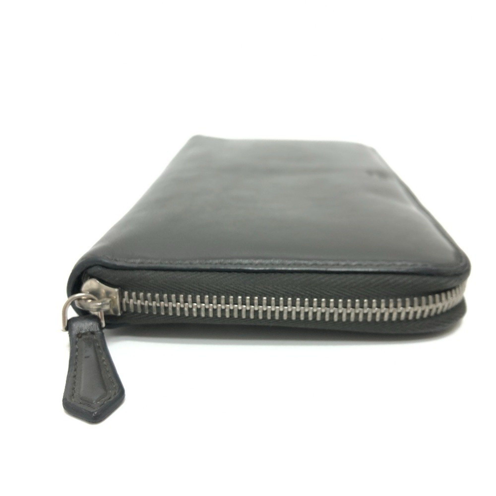 Fendi FENDI 7M0276 Zucca Pattern Travel Wallet Long Leather Women's Gray Size ONE SIZE - 4 Thumbnail