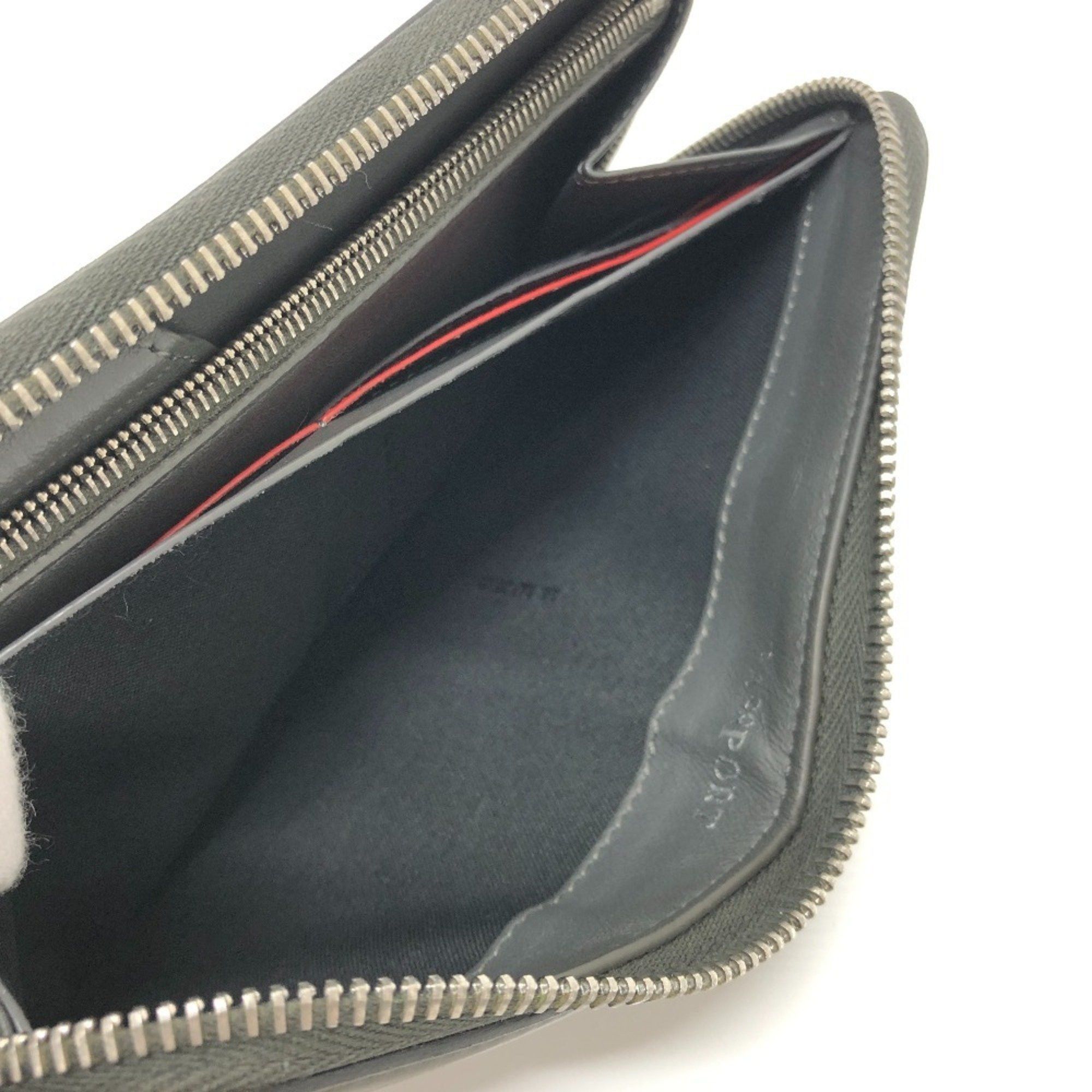 Fendi FENDI 7M0276 Zucca Pattern Travel Wallet Long Leather Women's Gray Size ONE SIZE - 11 Thumbnail