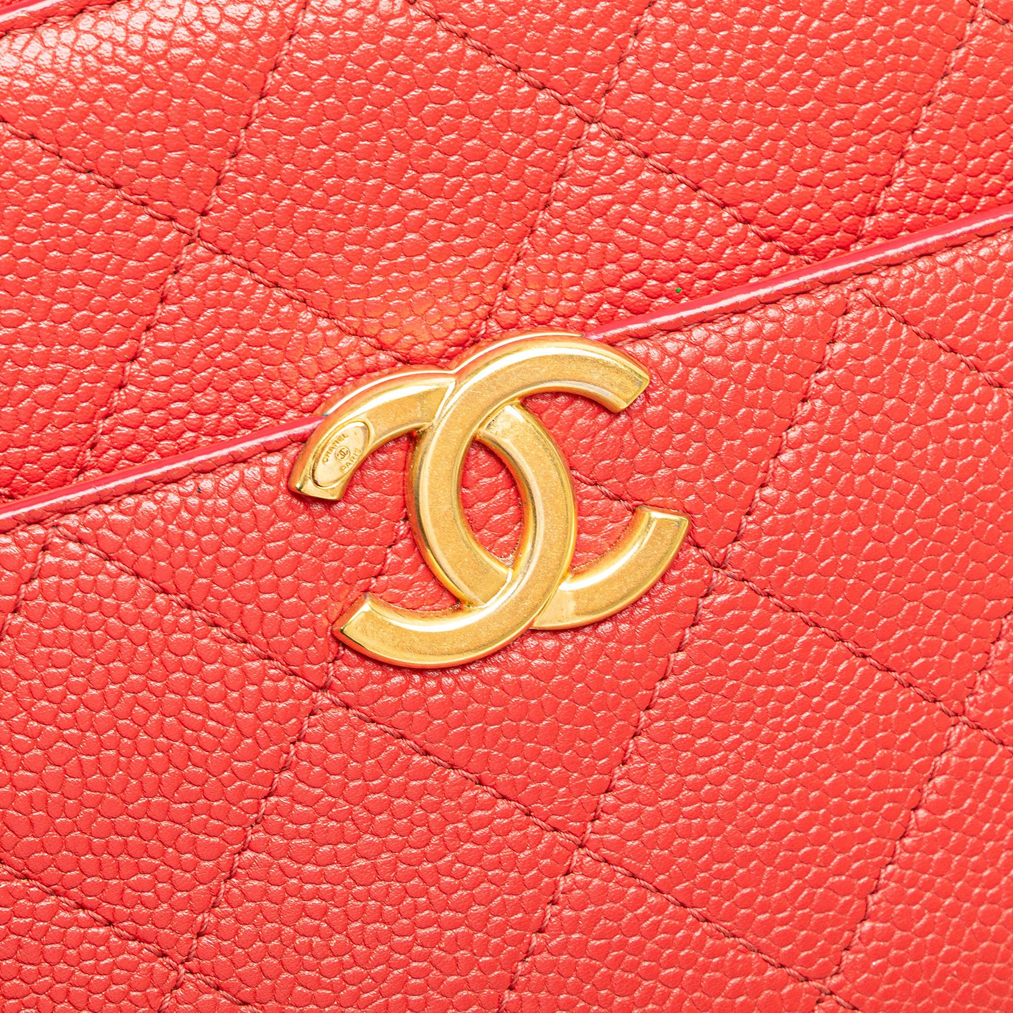 Chanel Chanel Small Quilted Caviar Top Handle Camera Bag Size ONE SIZE - 8 Thumbnail