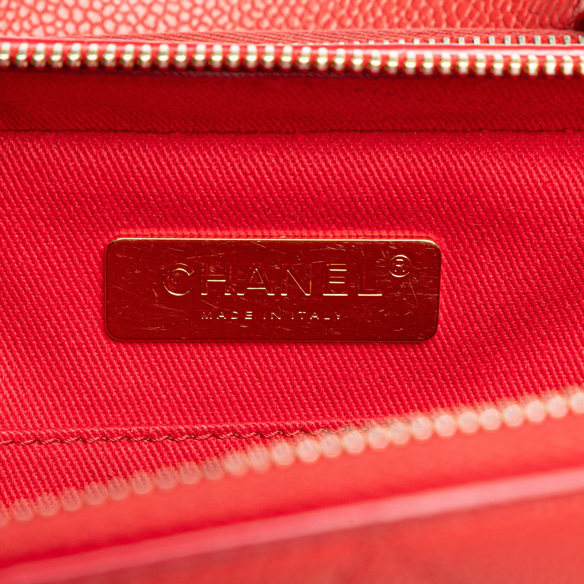 Chanel Chanel Small Quilted Caviar Top Handle Camera Bag Size ONE SIZE - 6 Thumbnail