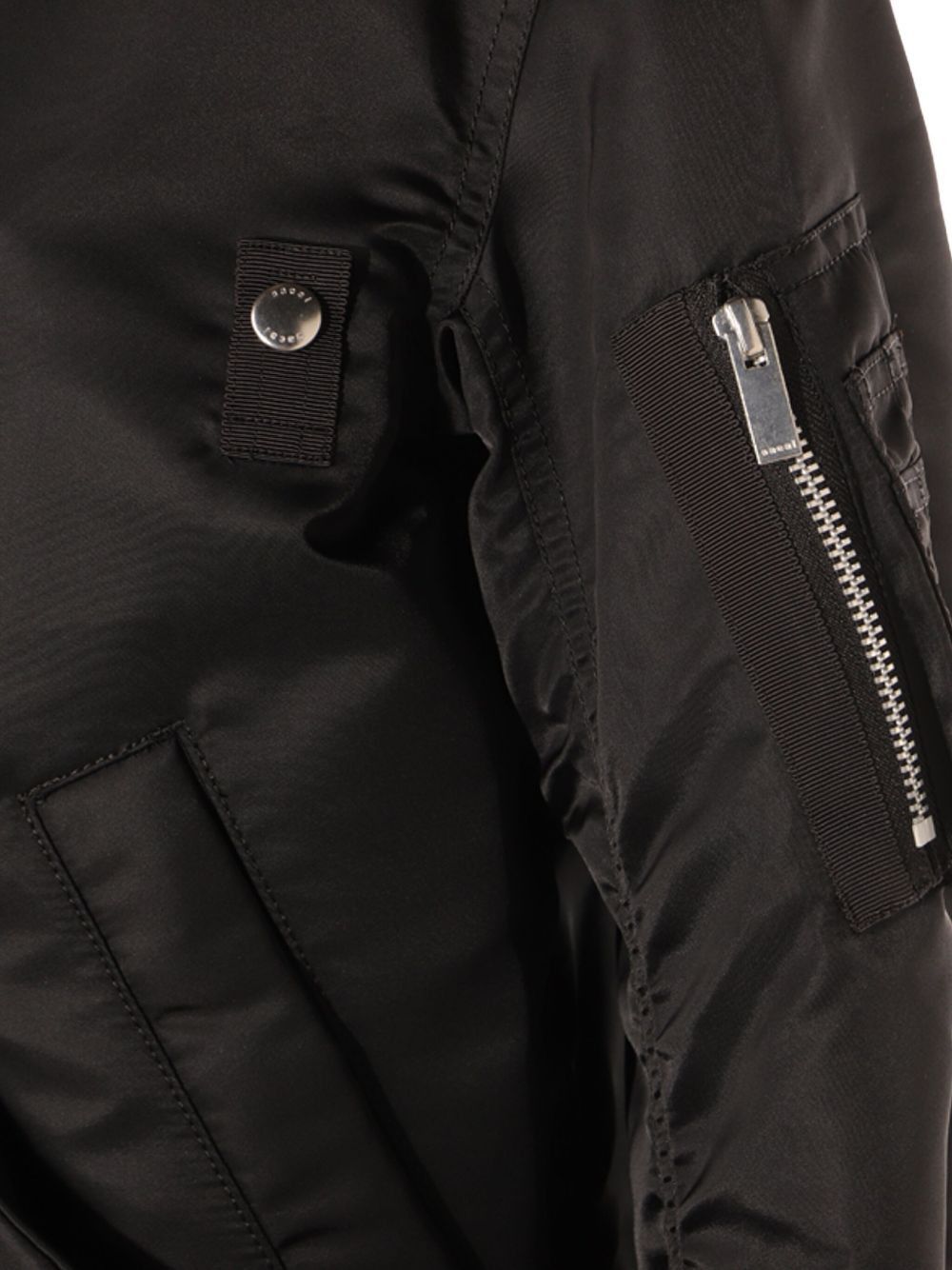 Sacai NYLON BOMBER JACKET Size M / US 6-8 / IT 42-44 - 3 Thumbnail