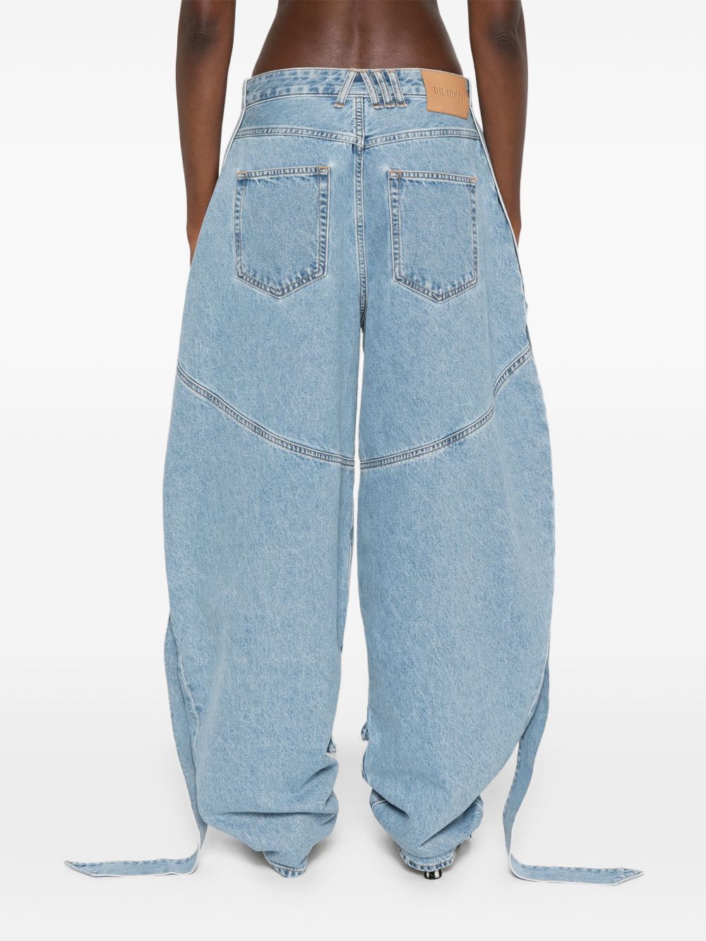 The Attico WIDE-LEG DENIM JEANS Size 26" / US 2 / IT 38 - 3 Thumbnail