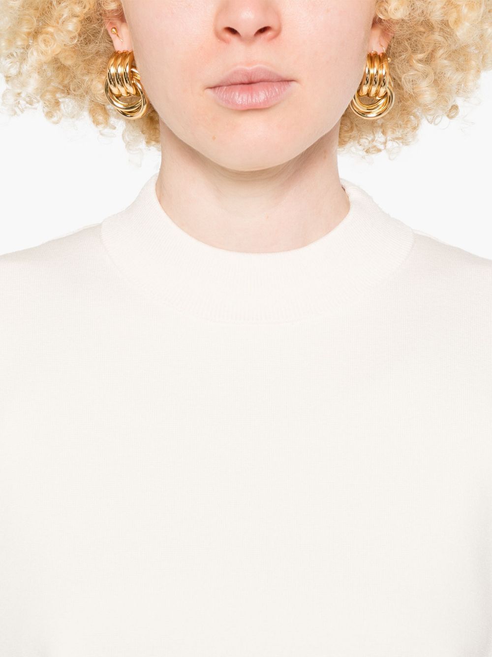 Max Mara COTTON T-SHIRT Size M / US 6-8 / IT 42-44 - 2 Thumbnail