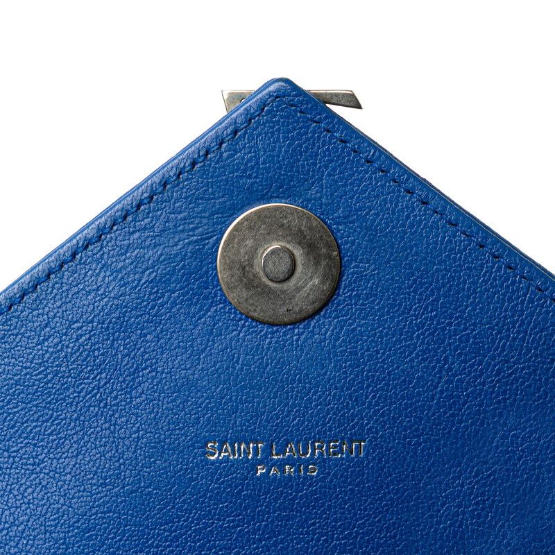 Yves Saint Laurent Yves Saint Laurent Saint Laurent College Monogram Sheepskin Shoulder Bag Leather Shoulder Bag 403118 Size ONE SIZE - 9 Thumbnail