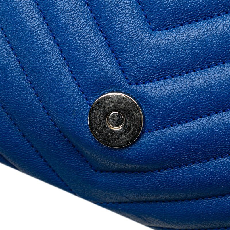 Yves Saint Laurent Yves Saint Laurent Saint Laurent College Monogram Sheepskin Shoulder Bag Leather Shoulder Bag 403118 Size ONE SIZE - 10 Thumbnail