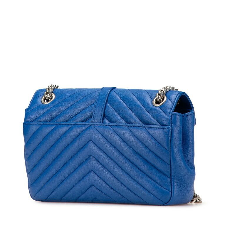 Yves Saint Laurent Yves Saint Laurent Saint Laurent College Monogram Sheepskin Shoulder Bag Leather Shoulder Bag 403118 Size ONE SIZE - 2 Thumbnail