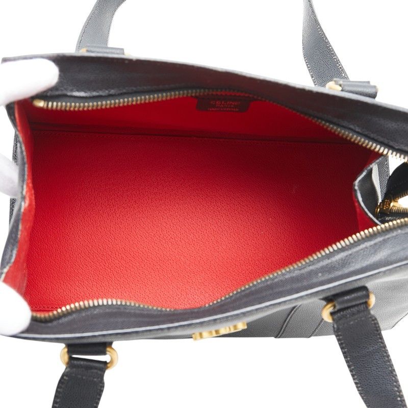Celine Celine Celine Triomphe Leather Shoulder Bag Leather Shoulder Bag Size ONE SIZE - 12 Thumbnail