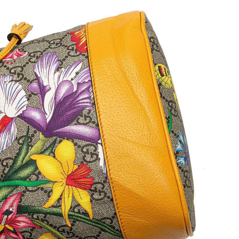 Gucci Gucci Gucci GG Flora PVC 2way bag Canvas Shoulder Bag 550621 DUTY FREE for USA Size ONE SIZE - 4 Thumbnail