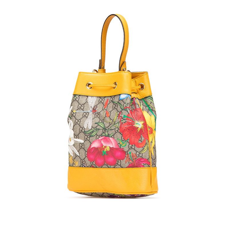 Gucci Gucci Gucci GG Flora PVC 2way bag Canvas Shoulder Bag 550621 DUTY FREE for USA Size ONE SIZE - 2 Thumbnail