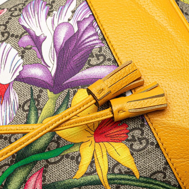 Gucci Gucci Gucci GG Flora PVC 2way bag Canvas Shoulder Bag 550621 DUTY FREE for USA Size ONE SIZE - 6 Thumbnail